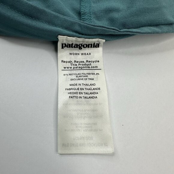 Patagonia Men's Teal Resortwear Swim Trunk Boardshort W35.25/L9 - Picture 9 of 16